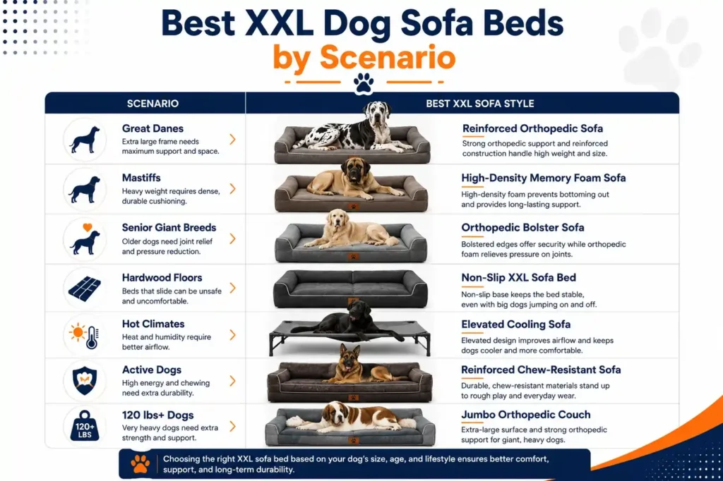 best extra large dog sofa beds by breed and lifestyle.