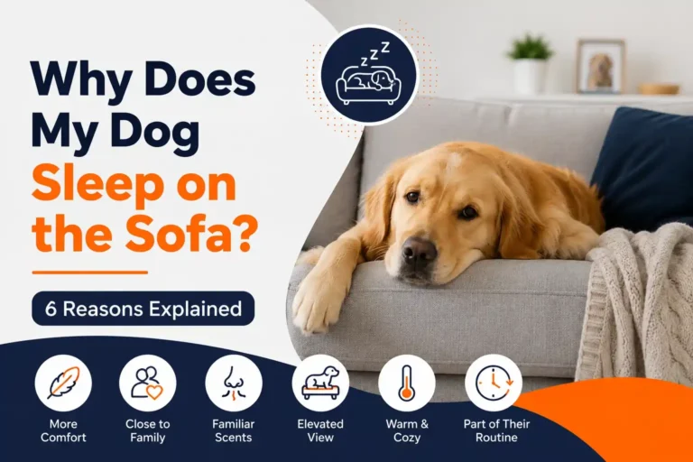 Why Does My Dog Sleep on the Sofa.