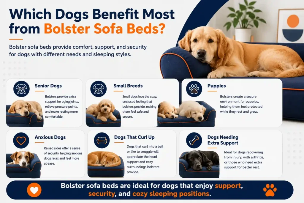 Which Dogs Benefit Most from Bolster Sofa Beds